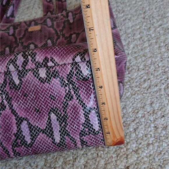 Consuela Purple Snake Print Tote - Picture 14 of 16